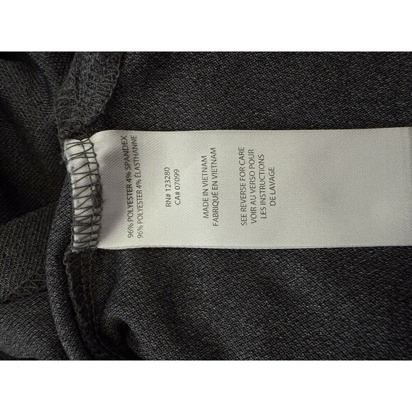 Travis Mathew Men Polo Shirt Gray Cainsville Redline Striped Golf READ size L - Picture 9 of 10